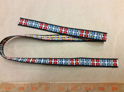 Vintage Embroidered Trim - 2/3 Yard- Vintage Sewing Supplies / Vintage Sewing / Embroidered Trim / Cotton Trim / Vintage Trimmings
